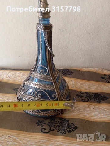 Старо шише за парфюм, снимка 5 - Антикварни и старинни предмети - 50543507
