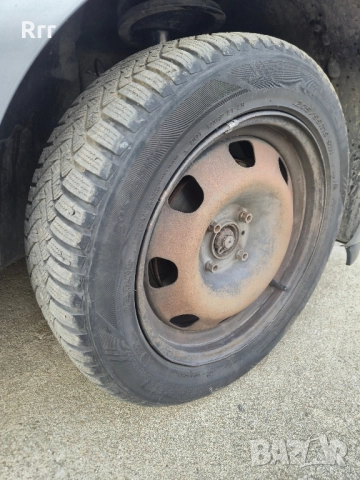Джанти с зимни гуми 16 4х108 205 55 16, снимка 1