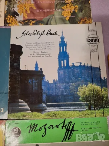 12бр плочи с класика Бетовен , Бах ,Моцарт , Шуман в кутия , снимка 5 - Грамофонни плочи - 48902618