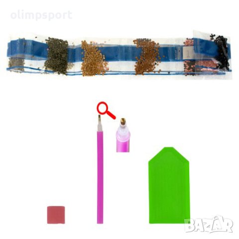 Диамантен пъзел мозайка, 40х30 см, Модел 25 (27010925) , снимка 3 - Игри и пъзели - 41328523