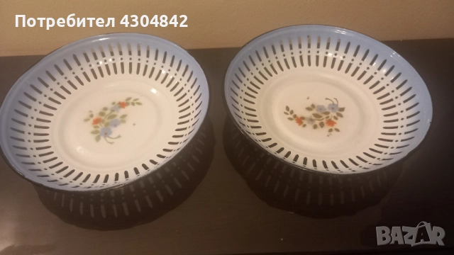 Емайлирана фруктиера панера