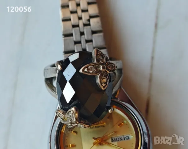 Сребърен пръстен с печат 