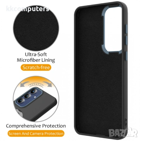 Магнитен Калъф за Samsung S26 с Метална Стойка - TPU+PC, 180°/360° пръстен, 5 цвята, снимка 4 - Резервни части за телефони - 53854268