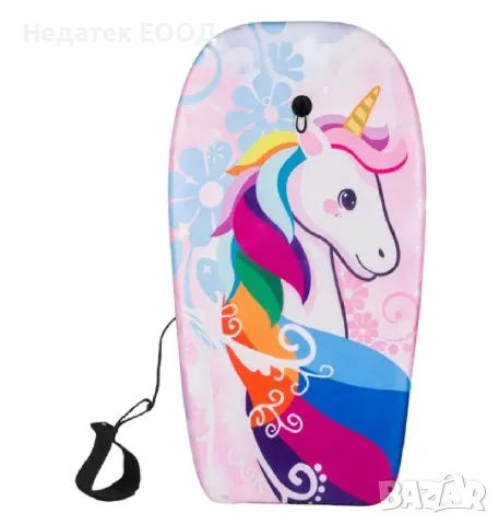 Детска дъска за плуване, Еднорог, 46x82 см., снимка 2 - Басейни и аксесоари - 50309485