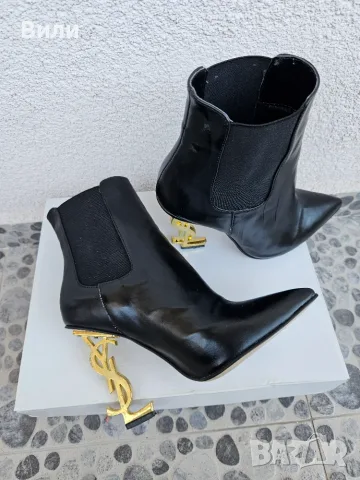 Боти YSL номер 35- 36, снимка 6 - Дамски боти - 56376335