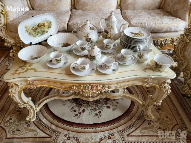 Ловен сервиз за хранене и чай , снимка 1