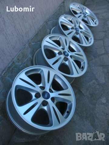 16 цола 5 х 108 мм 4 бр лети джанти - оригинални Ford !, снимка 4 - Гуми и джанти - 53623476