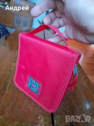 Стар Несесер за CD Кока Кола,Coca Cola, снимка 3 - Други ценни предмети - 48055879