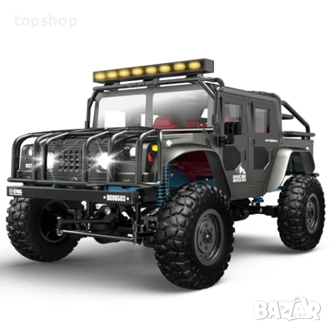 SIMREX Джип 1/12 20 км/ч, 4x4, 30мин бат.2.4GHz дистанционно, водоустойчива IPX4 RC кола за офроуд