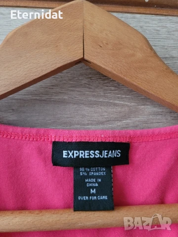 Розова тениска , снимка 3 - Тениски - 51429109