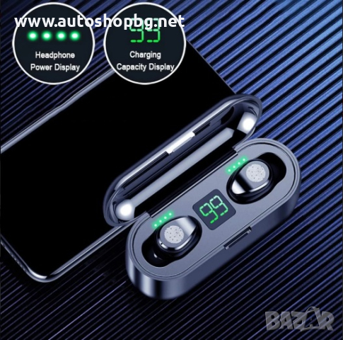 Bluetooth Безжични слушалки F9, снимка 4 - Друга електроника - 44516540
