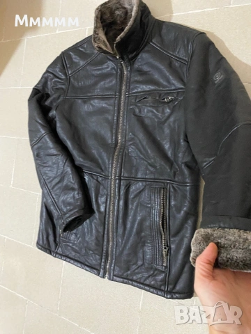 Яке естествена кожа Redpoint L, снимка 5 - Якета - 53263066