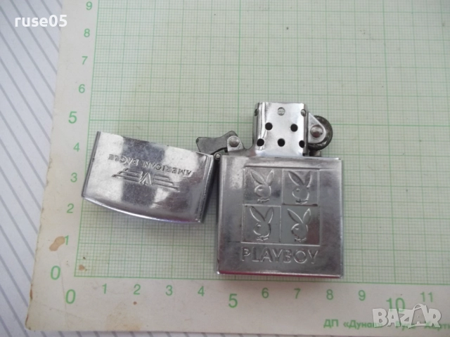 Запалка "ZIPPO - PLAYBOY" бензинова, снимка 7 - Колекции - 51826354