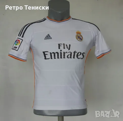Тениска на Реал Мадрид • домакински екип • Cristiano Ronaldo #7 • adidas • бяло • размер S • Деца