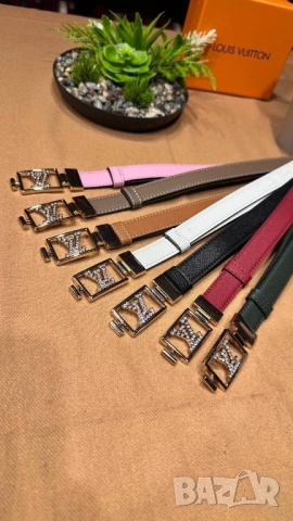 колани от естествена кожа в кутия louis vuitton , снимка 6 - Колани - 51883821