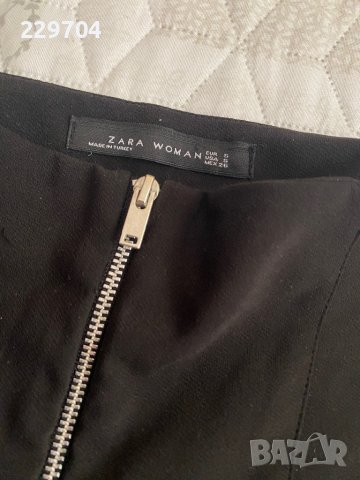 Дамски панталон ZARA с висока талия, снимка 4 - Панталони - 39904202