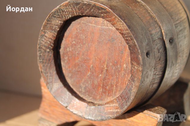 Дървено дъбово буре, снимка 11 - Антикварни и старинни предмети - 44420560