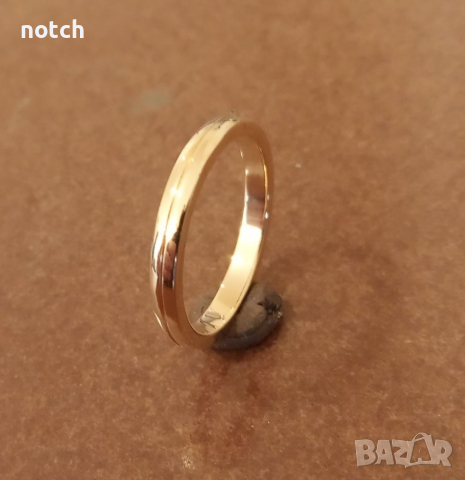 Златна халка, снимка 3 - Пръстени - 36442516