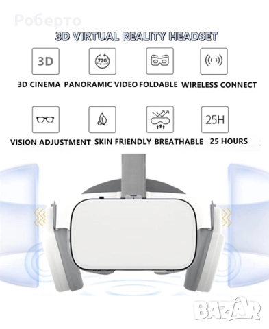 VR 3D очила BoboVR Z6, снимка 2 - Друга електроника - 52958978