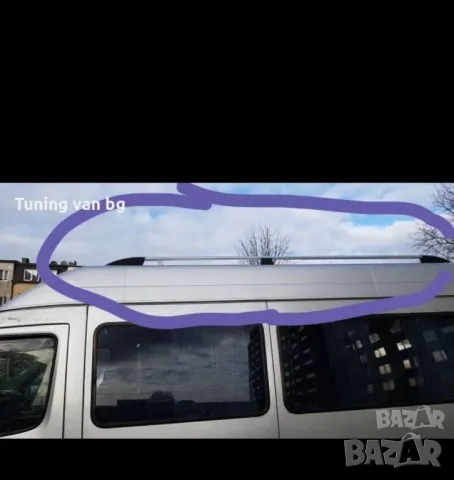 багажници за volkswagen caddy volkswagen transporter Mercedes Vito и opel vivaro, снимка 2 - Части - 47987538