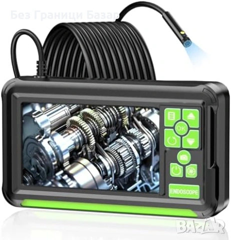 Нов бороскоп Ендоскоп за тръби/канали 7.9мм 5м IP67 4× zoom 1920P