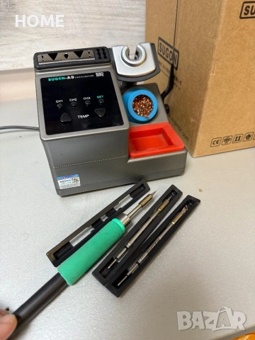 Станция за запояване Sugon A9 , снимка 4 - Друга електроника - 53511296