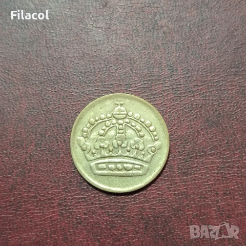 Швеция 50 йоре 1961 г. сребро 400, снимка 2 - Нумизматика и бонистика - 52773392