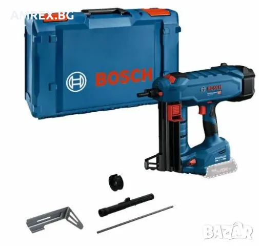 Акумулаторен пистолет за пирони за бетон Bosch GNB 18V-40 – 18 V, 13–40 мм, SOLO + XL-BOXX
