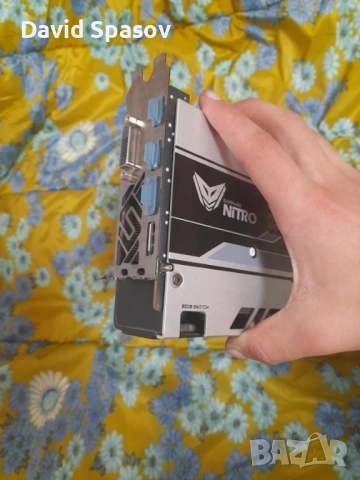 Sapphire AMD Radeon RX 570 Nitro+ видеокарта (gpu), снимка 7 - Видеокарти - 53850153