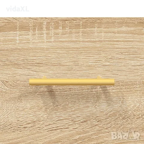 vidaXL Висок шкаф, дъб сонома, 69,5x34x180 см, инженерно дърво, снимка 10 - Бюфети - 56146760