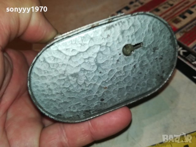 СТАРА МЕТАЛНА КАСИЧКА ОТ СОЦА 0709251043, снимка 11 - Антикварни и старинни предмети - 51630943