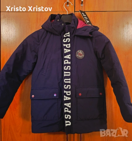 Детско есенно-зимно яке U.S. Polo