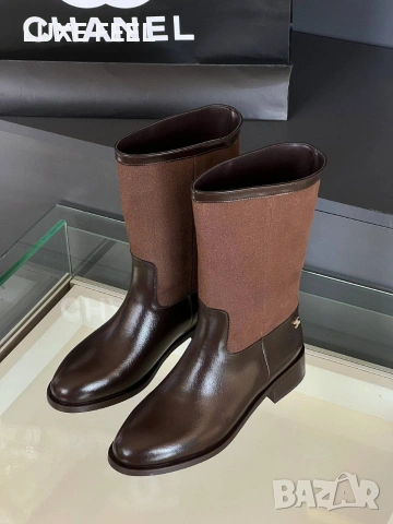 Дамски Ботуши ⚜️ Chanel , снимка 4 - Дамски ботуши - 53067665