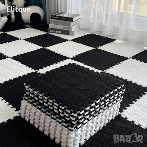 Мек килим пъзел от 10 части 1кв .м, снимка 3 - Други - 52744883