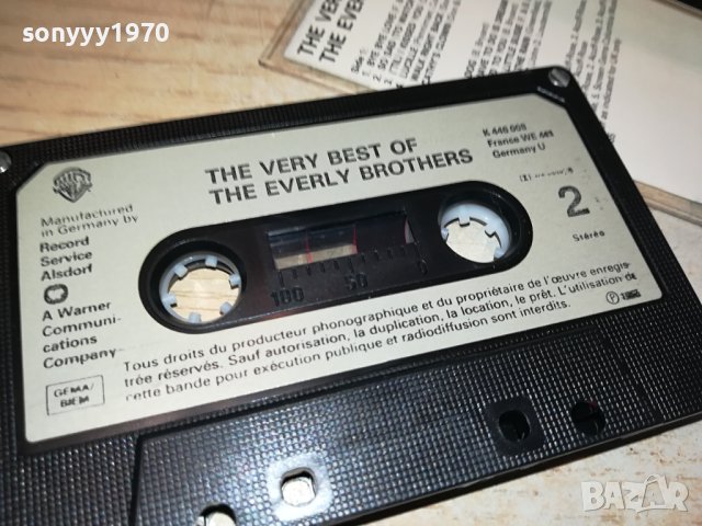 THE EVERLY BROTHERS-ORIGINAL TAPE 0809231041, снимка 10 - Аудио касети - 42119345