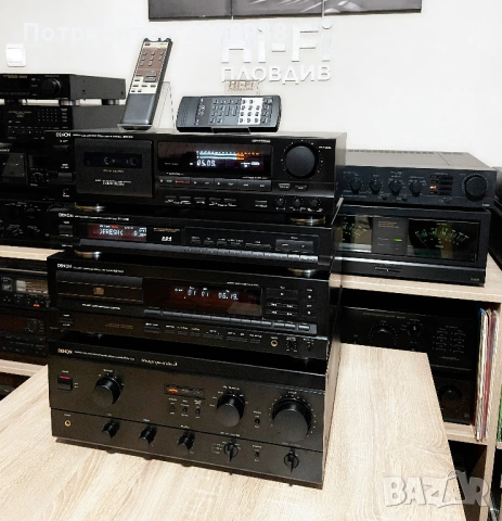  DENON СЕТ : PMA 1560 + DCD  1560 + DRM 740 + TU 580 RD, снимка 3 - Аудиосистеми - 53250753