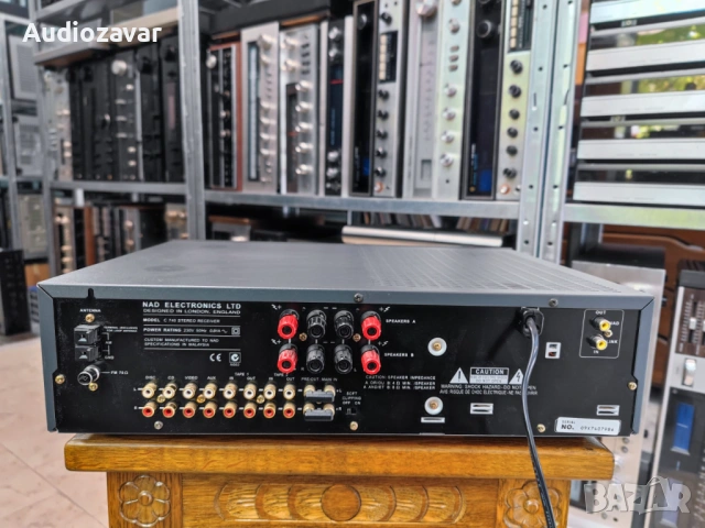 NAD C 740 стерео ресийвър, снимка 2 - Ресийвъри, усилватели, смесителни пултове - 53433738