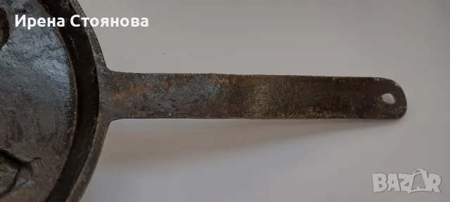 Винтидж, декоративен тиган с медно покритие., снимка 9 - Антикварни и старинни предмети - 48176532