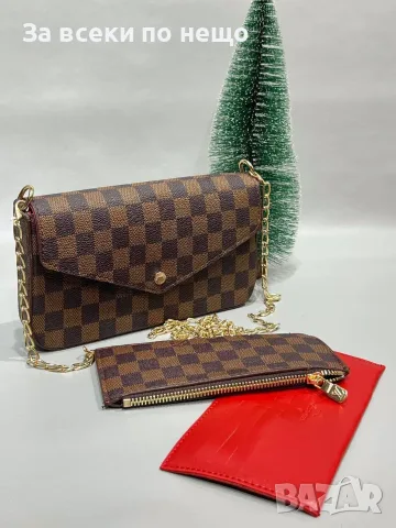 Louis Vuitton Дамска Чанта С Портмоне И Златиста Верижка В Емблематични Дизайни Код SEM-838, снимка 5 - Чанти - 56145087