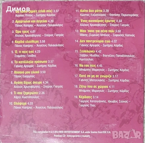 Лот дискове с гръцка музика , снимка 8 - CD дискове - 53852993