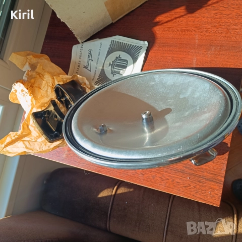 Тенджера под налягане -4,5 литра, снимка 6 - Съдове за готвене - 52256757