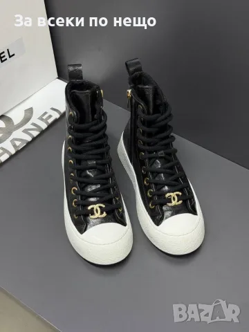 Chanel Дамски Боти Тип Спортно-Елегантни Кецове Шанел - Различни Цветове Код E178