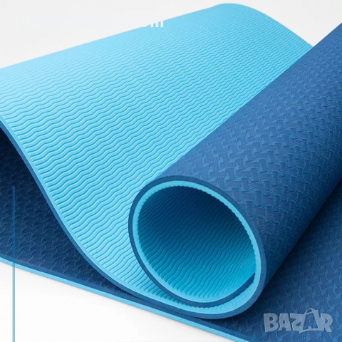 Постелка за йога, пилатес, упражнения, фитнес, аеробика, снимка 5 - Йога - 36119811