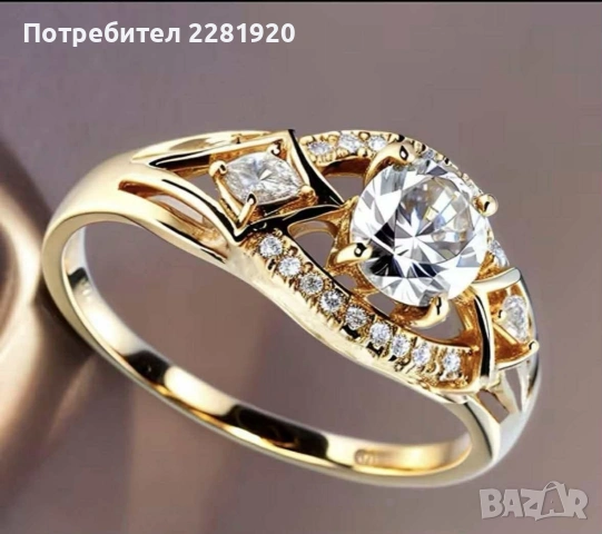 Дамски пръстен от висококачествена медицинска стомана , снимка 3 - Пръстени - 53564009