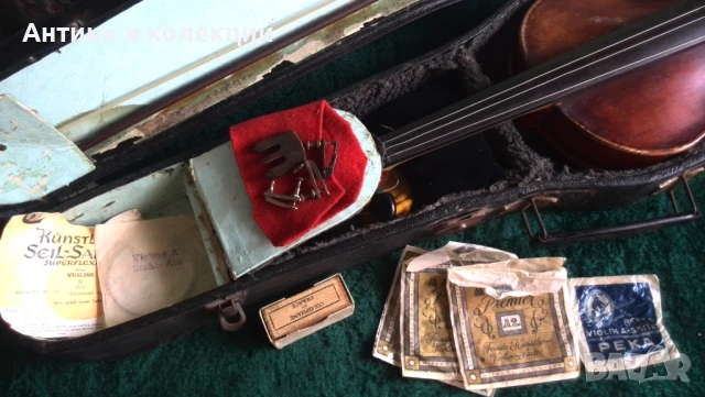 Стара цигулка от 1942г, снимка 3 - Антикварни и старинни предмети - 51261906