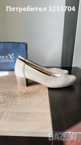 Чисто нови кожени обувки Caprice №41 (стелка 27 см) – от Ница, снимка 2 - Дамски обувки на ток - 53730726