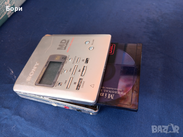 SONY MZ-R55 MiniDisc Player/Recorder, снимка 3 - Плейъри, домашно кино, прожектори - 44697903