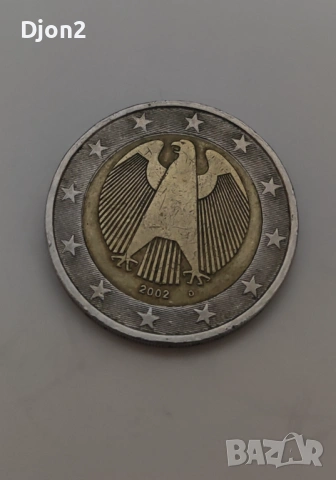 Евро Монета вижда се номинала., снимка 2 - Нумизматика и бонистика - 53056609