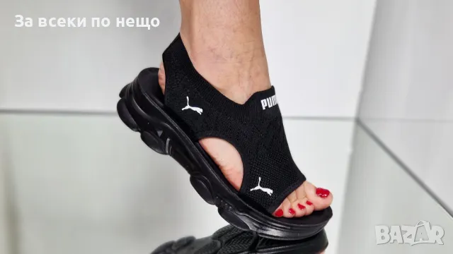 Puma Дамски Черни Сандали Пума Код P605, снимка 6 - Сандали - 50427862