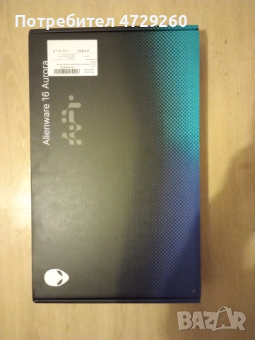 Gaming laptop Alienware aurora 16x/Геймърски лаптоп Alienware Aurora 16x